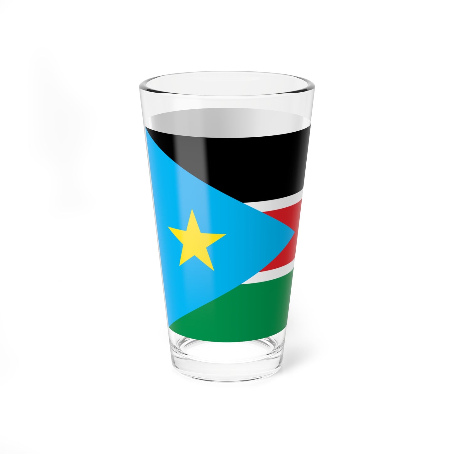 Flag of South Sudan (South Sudan) Pint Glass 16oz