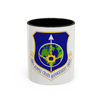 848 Supply Chain Management Group AFMC (U.S. Air Force) Accent Coffee Mug