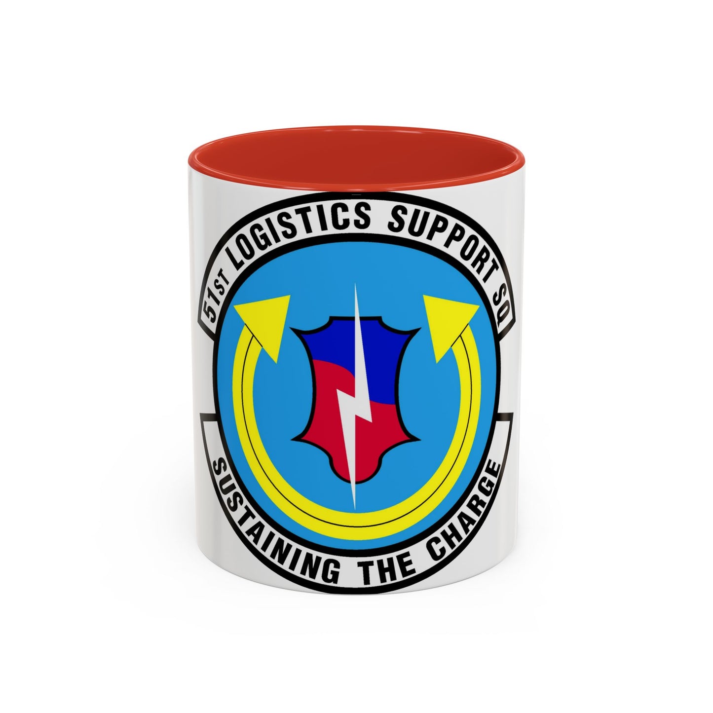 51st Logistics Support Squadron (U.S. Air Force) Accent Coffee Mug