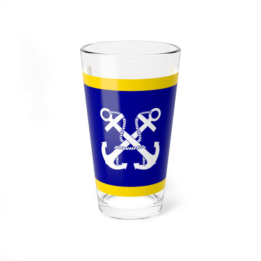 ROCN Deputy Commander-in-Chiefs Flag 1958 (China) Pint Glass 16oz