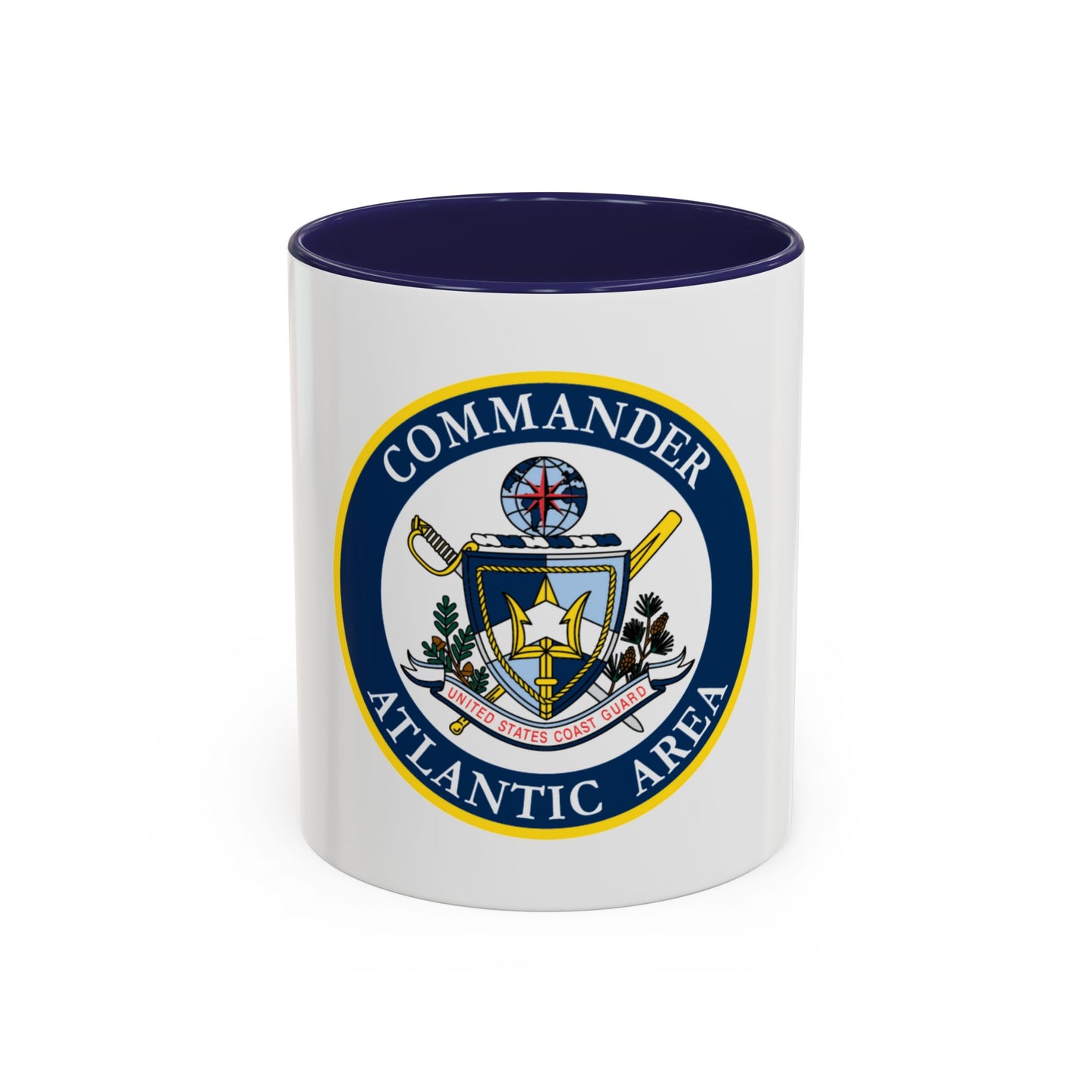 COMMANDER ATLANTIC AREA (U.S. Coast Guard) Accent Coffee Mug