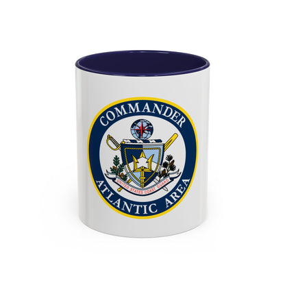 COMMANDER ATLANTIC AREA (U.S. Coast Guard) Accent Coffee Mug