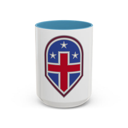 332 Medical Brigade 3 (U.S. Army) Accent Coffee Mug