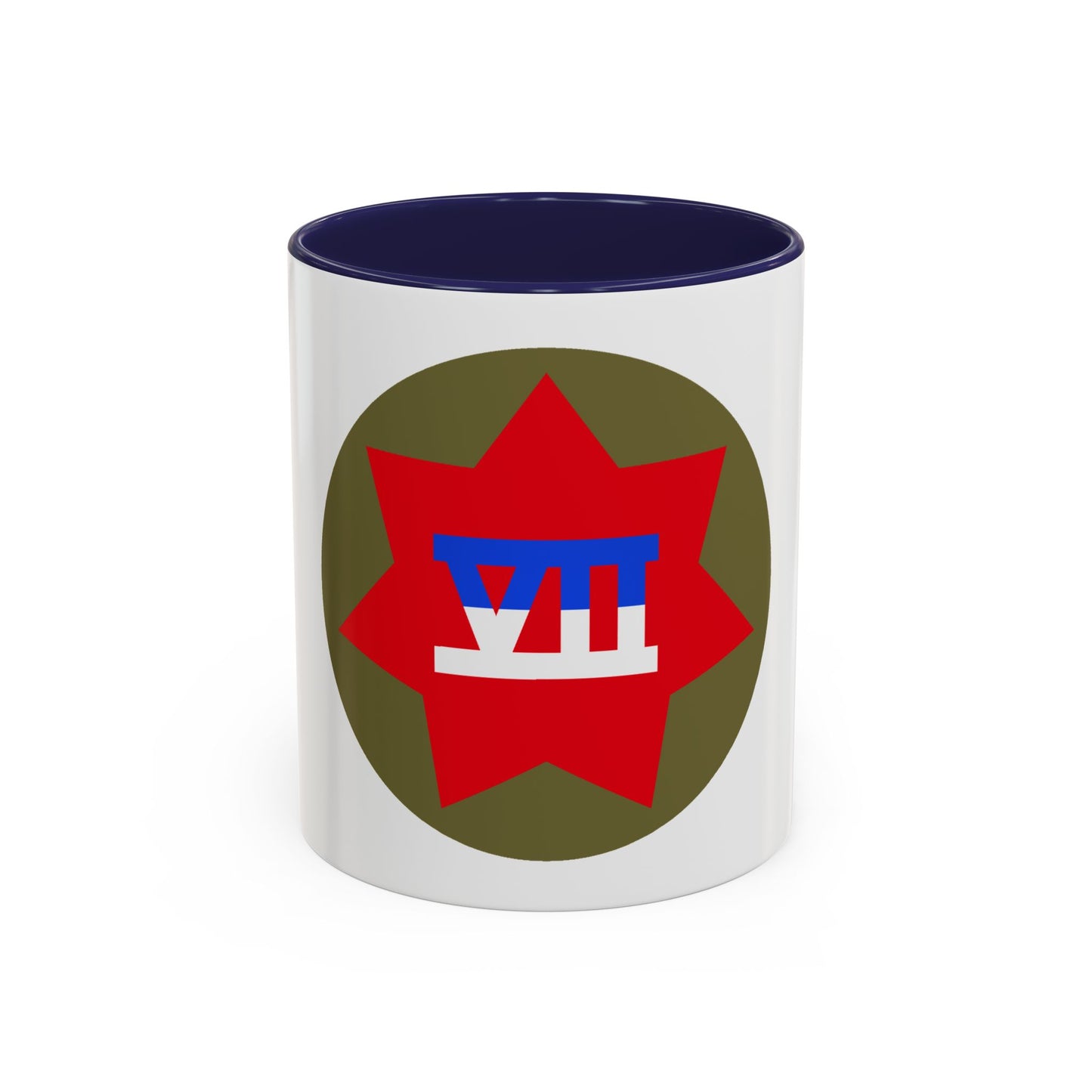 VII Corps (U.S. Army) Accent Coffee Mug