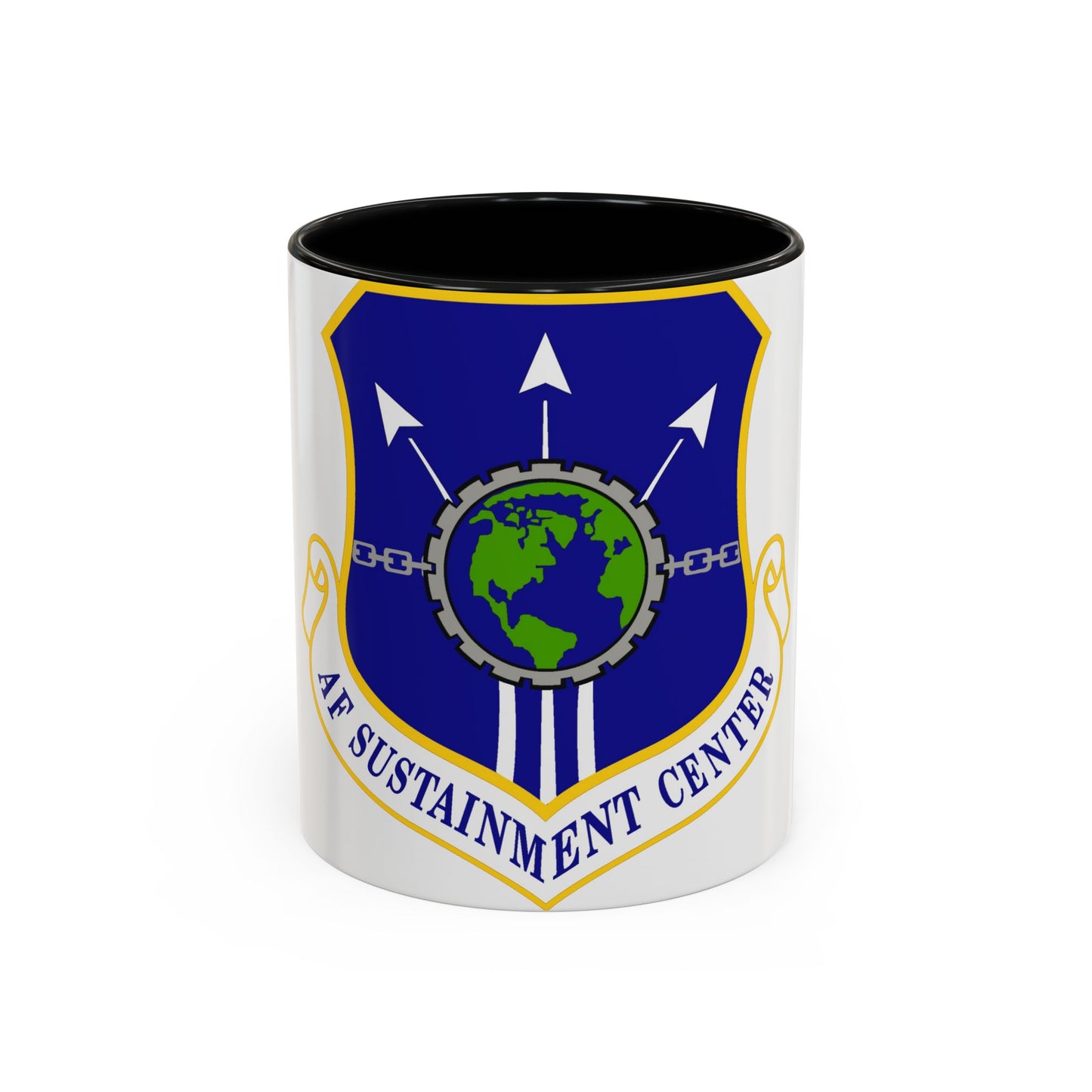 Air Force Sustainment Center (U.S. Air Force) Accent Coffee Mug