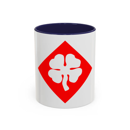 Fourth United States (U.S. Army) Accent Coffee Mug