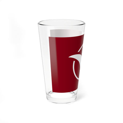 Flag of Hizen Saga 1967-2005 (Japan) Pint Glass 16oz
