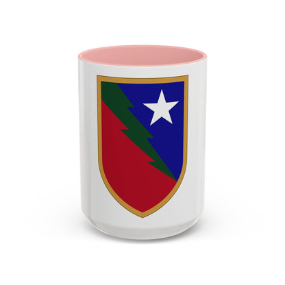 136 Maneuver Enhancement Brigade 2 (U.S. Army) Accent Coffee Mug