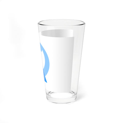 Flag of Namerikawa Toyama (Japan) Pint Glass 16oz