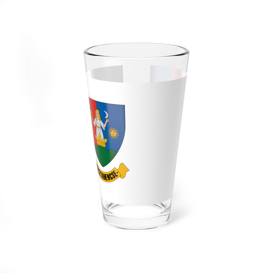 Flag of Pusztahencse (Hungary) Pint Glass 16oz