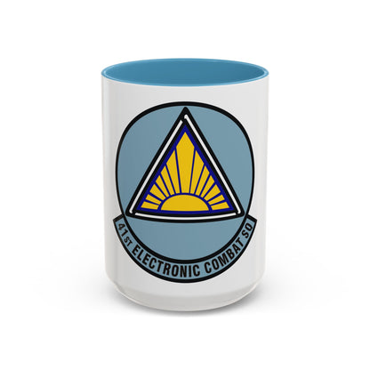 41st Electronic Combat Squadron (U.S. Air Force) Accent Coffee Mug