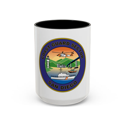 USCG Sector San Diego NEW 07 (U.S. Coast Guard) Accent Coffee Mug