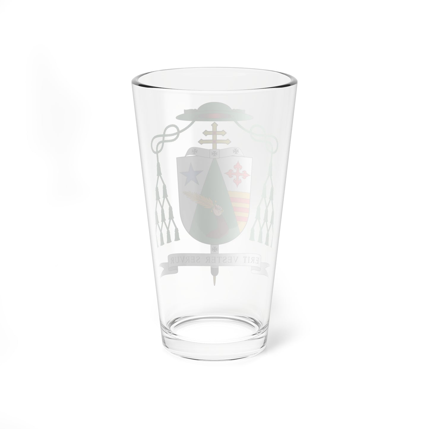 Escudo de Antônio Muniz Fernandes (Spain) (Coat of Arms) Pint Glass 16oz