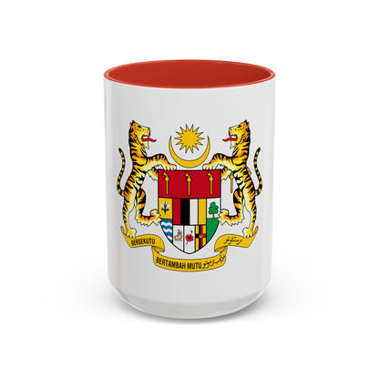 Coat of arms of Malaysia (1965-1973) - Accent Coffee Mug