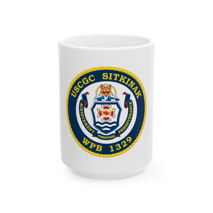 USCGC Sitkinak WPB 1329 (U.S. Coast Guard) White Coffee Mug