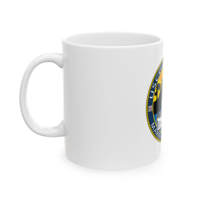 USCG Halibut Marina Del Ray CA (U.S. Coast Guard) White Coffee Mug