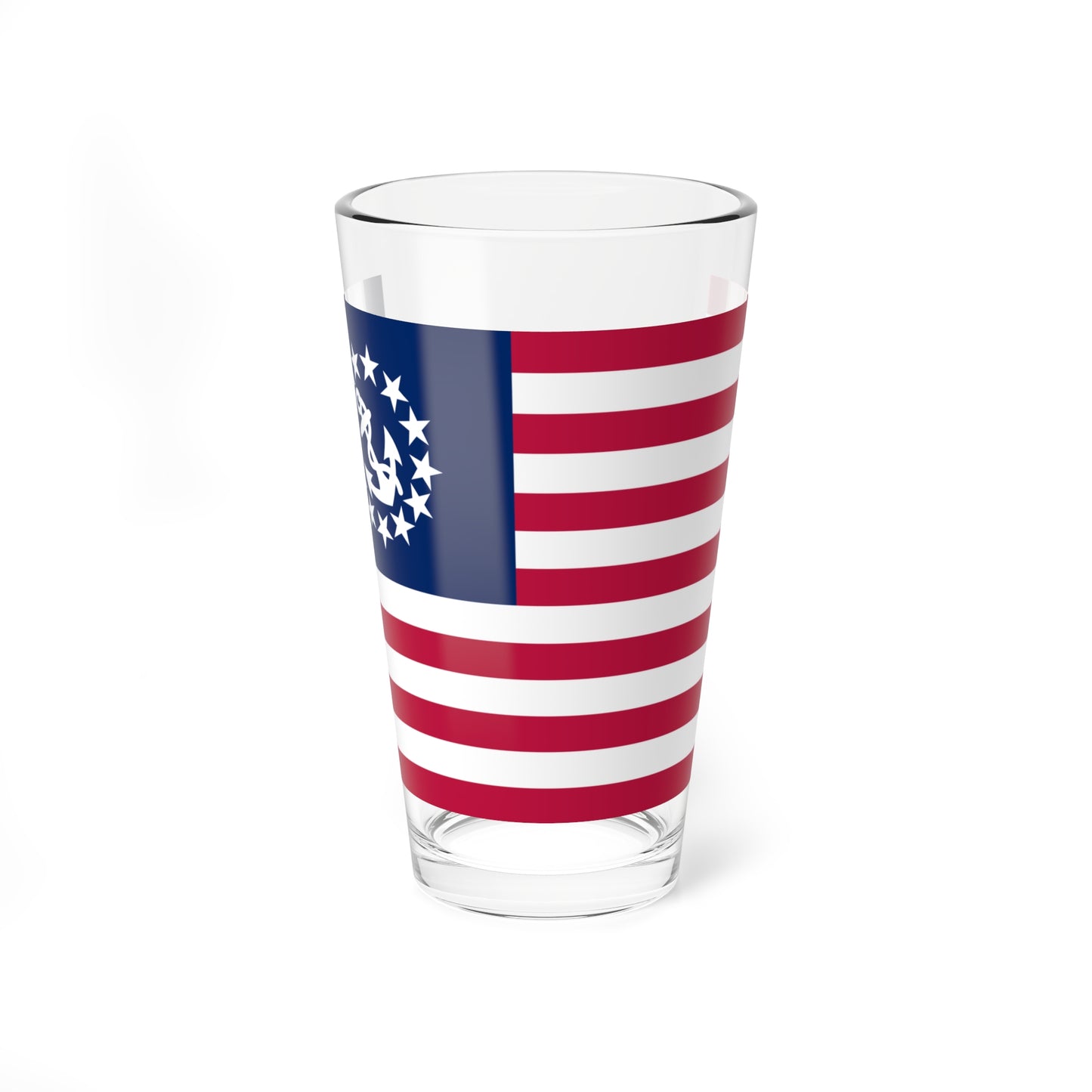 United States yacht flag (United States) Pint Glass 16oz
