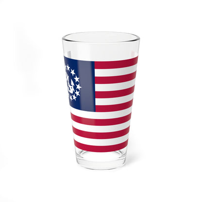 United States yacht flag (United States) Pint Glass 16oz