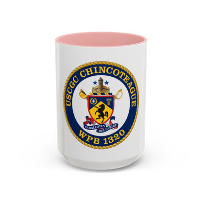 USCGC Chincoteague WPB 1320 (U.S. Coast Guard) Accent Coffee Mug