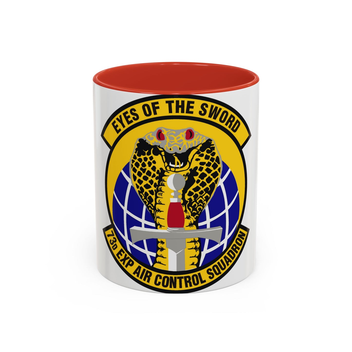 73d Expeditionary Air Control Squadron (U.S. Air Force) Accent Coffee Mug