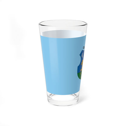 Flag of Szentlaszlo (Hungary) Pint Glass 16oz