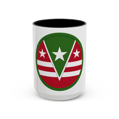 124 Regional Support Command (U.S. Army) Accent Coffee Mug