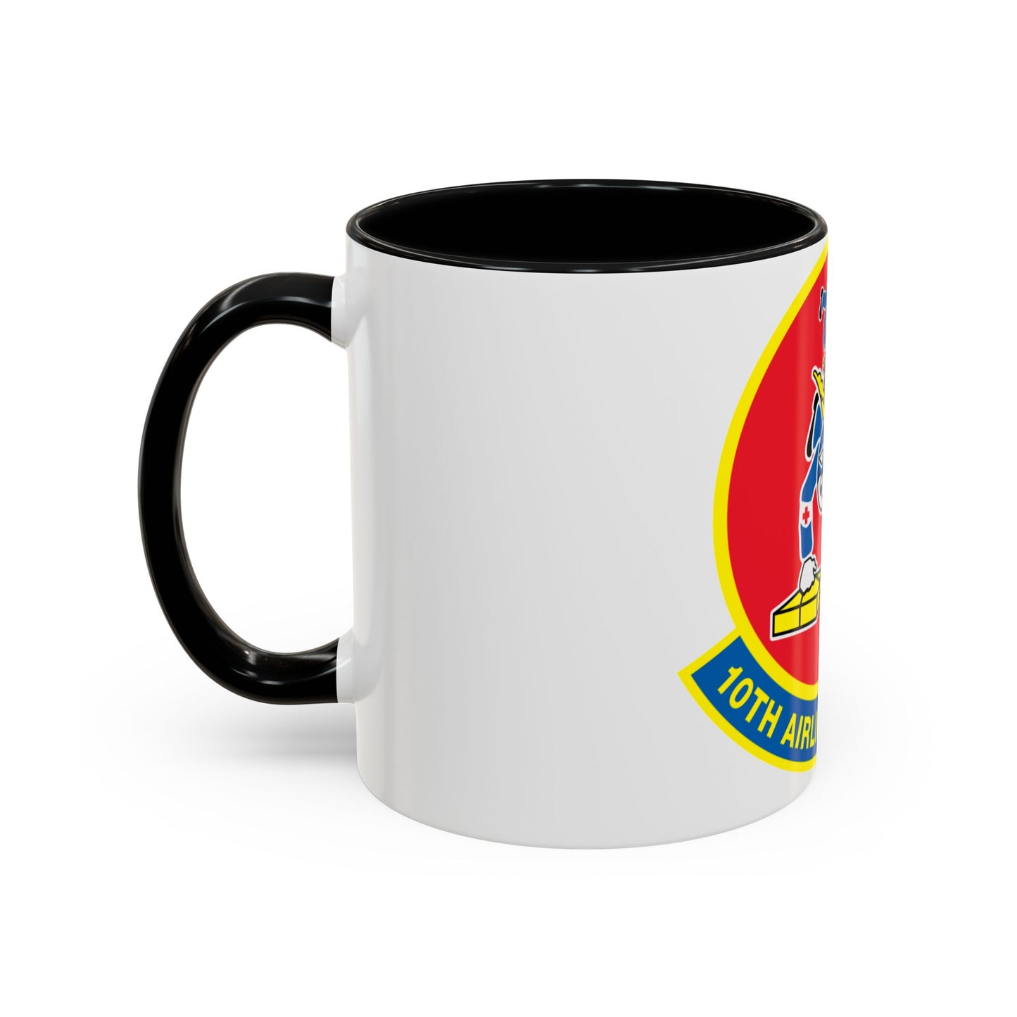 10th Airlift Squadron (U.S. Air Force) Accent Coffee Mug