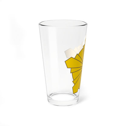 Prison officers badge from the Meiji period (Japan) (Coat of Arms) Pint Glass 16oz