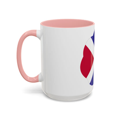 17 Infantry Division (U.S. Army) Accent Coffee Mug