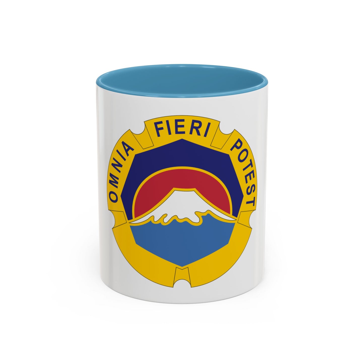 United States Japan distinctive unit insignia (U.S. Army) Accent Coffee Mug