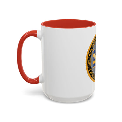 USCG CWO (U.S. Coast Guard) Accent Coffee Mug