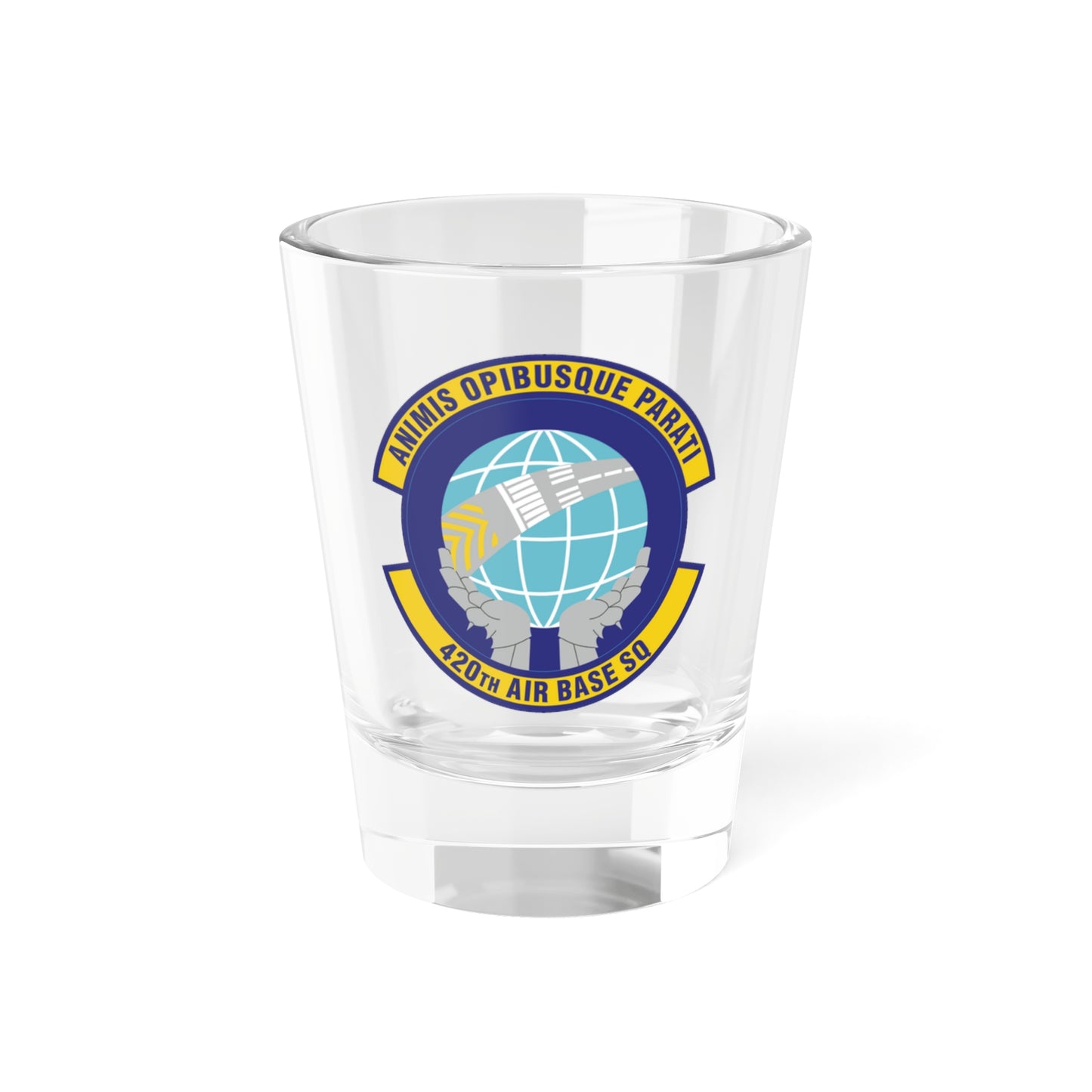 420th Air Base Squadron (U.S. Air Force) Shot Glass 1.5oz