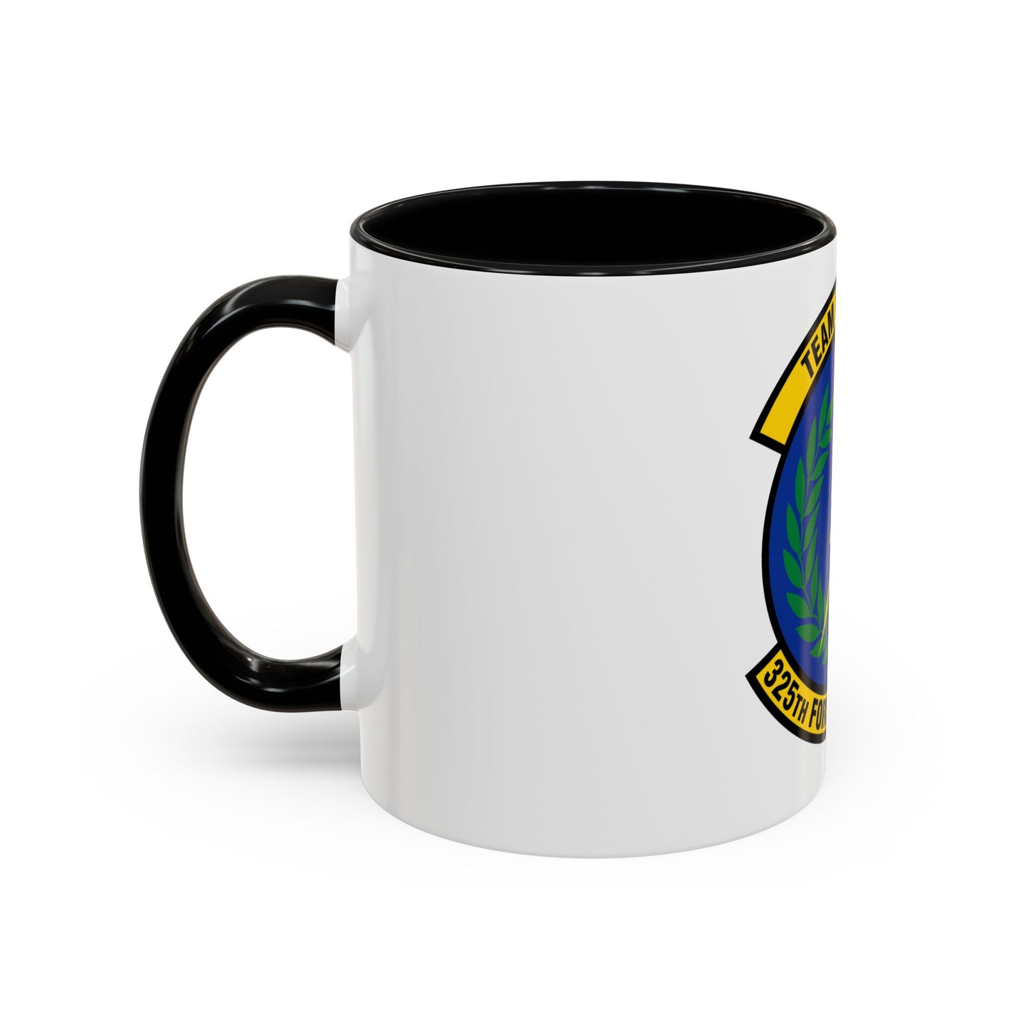 325 Force Support Squadron AETC (U.S. Air Force) Accent Coffee Mug