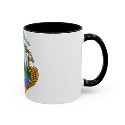 Coat of arms of Costa Rica (1906-1964) - Accent Coffee Mug