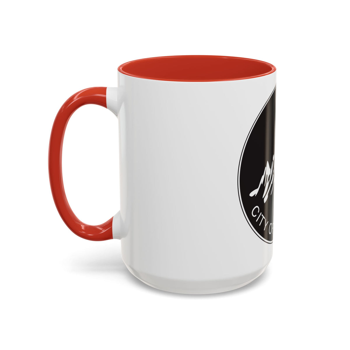 Seal of Boulder Colorado - Accent Coffee Mug