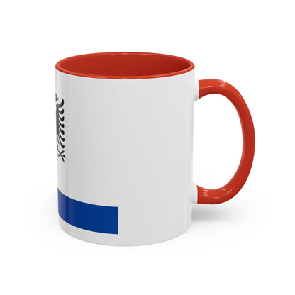 Government Ensign of Albania - Accent Coffee Mug