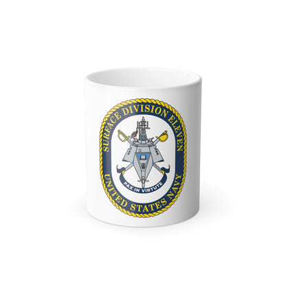Surface DIV 11 USN (U.S. Navy) Color Changing Mug 11oz