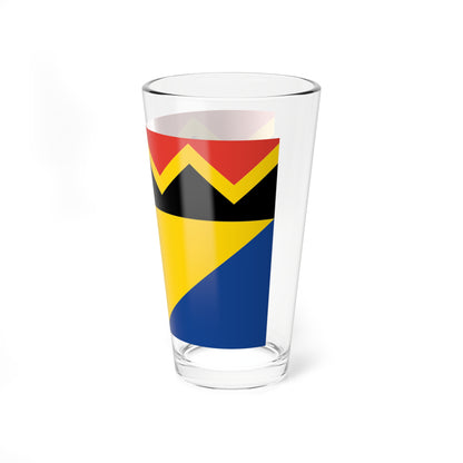 South Africa Flag Proposals 1993 Shortlist No.5 (South Africa) Pint Glass 16oz