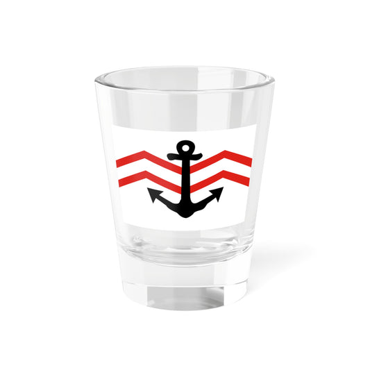 Flag of Manchukuo Marine Police (China) Shot Glass 1.5oz