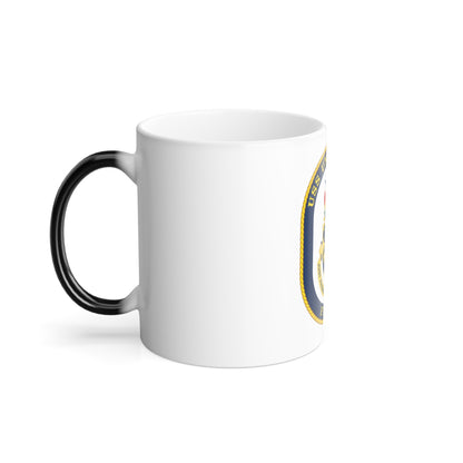 USS Underwood FFG 36 v2 (U.S. Navy) Color Changing Mug 11oz