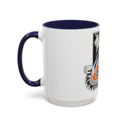 43 Signal Battalion (U.S. Army) Accent Coffee Mug