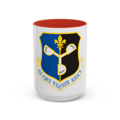 Air Force Weather Agency (U.S. Air Force) Accent Coffee Mug