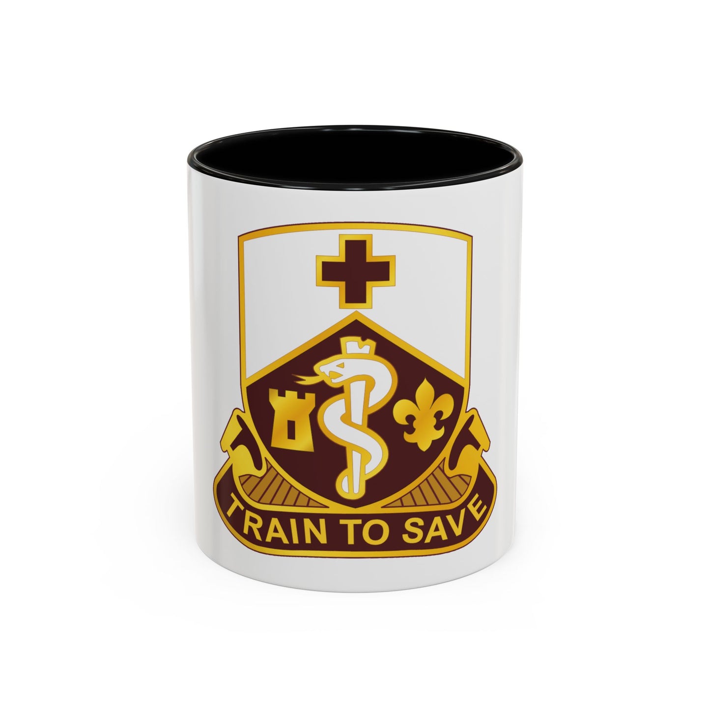 187 Medical Battalion (U.S. Army) Accent Coffee Mug