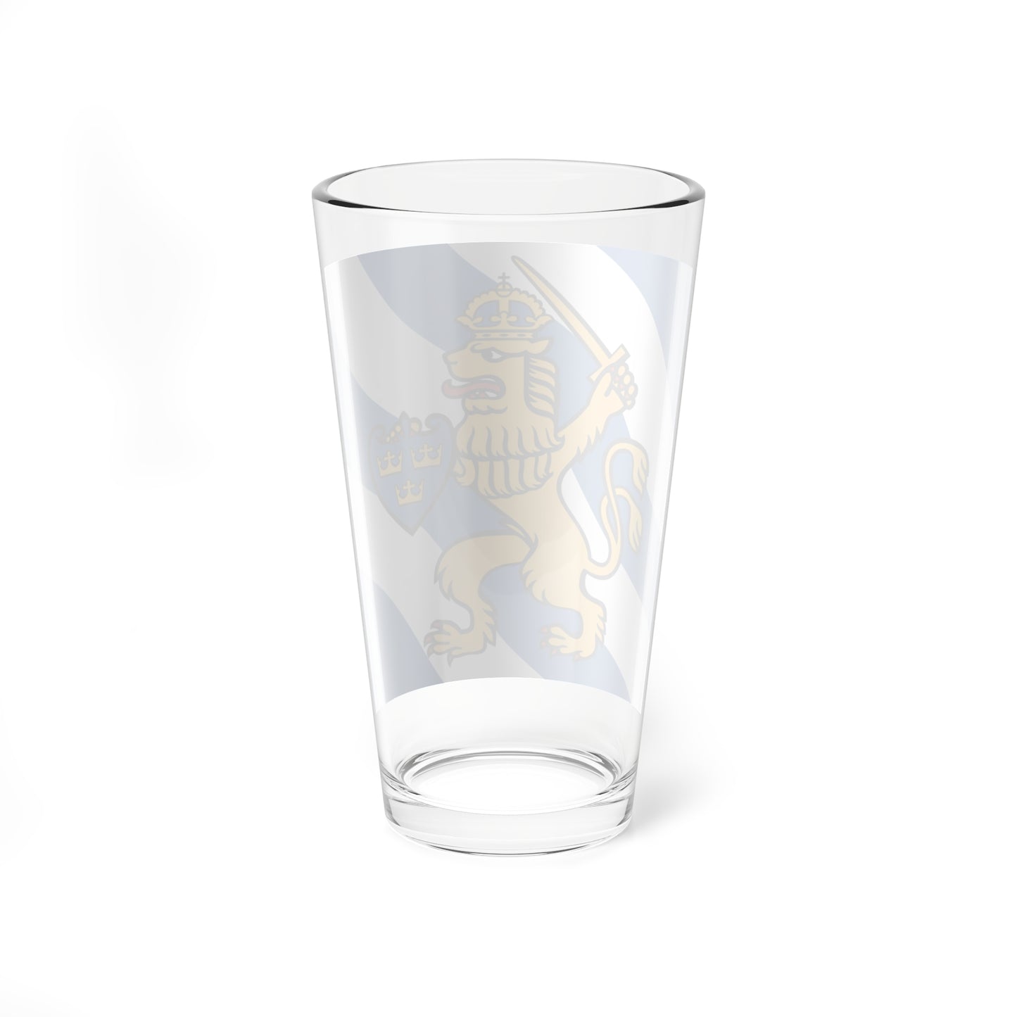 Flag of Gothenburg (Sweden) Pint Glass 16oz