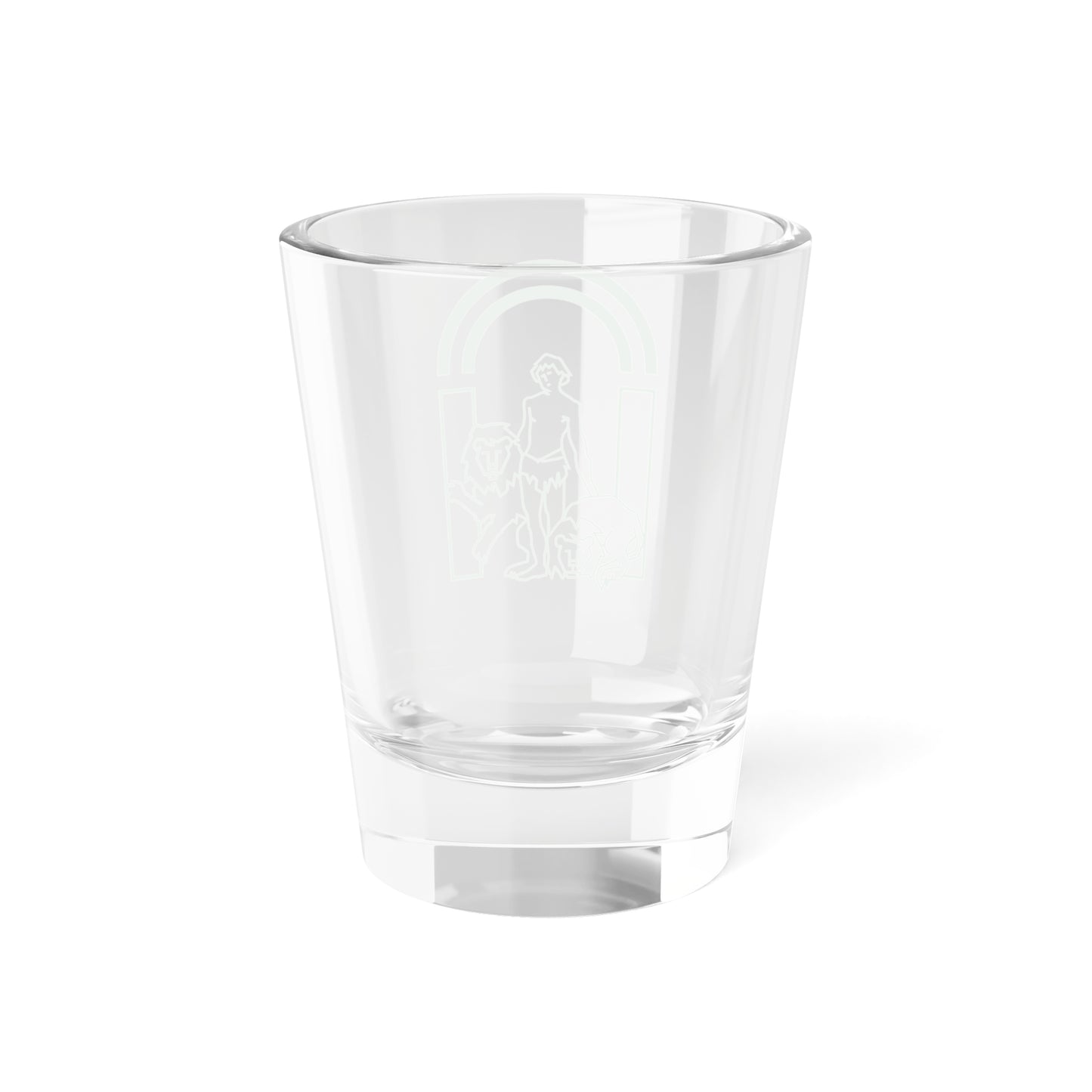Escudo institucional de la Junta de Andalucía (Spain) (Coat of Arms) Shot Glass 1.5oz