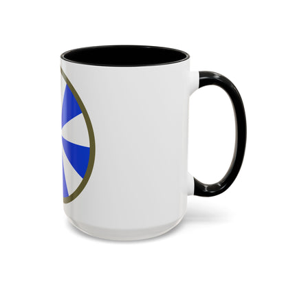 US 11th Infantry Division (U.S. Army) Accent Coffee Mug