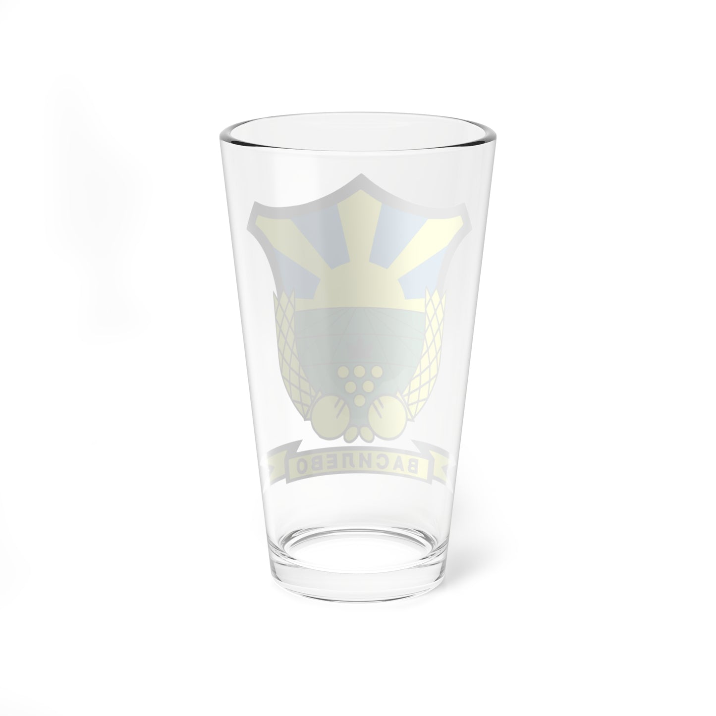 Coat of arms of Vasilevo Municipality (North Macedonia) (Coat of Arms) Pint Glass 16oz
