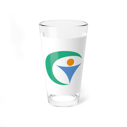 Flag of Gujo Gifu (Japan) Pint Glass 16oz
