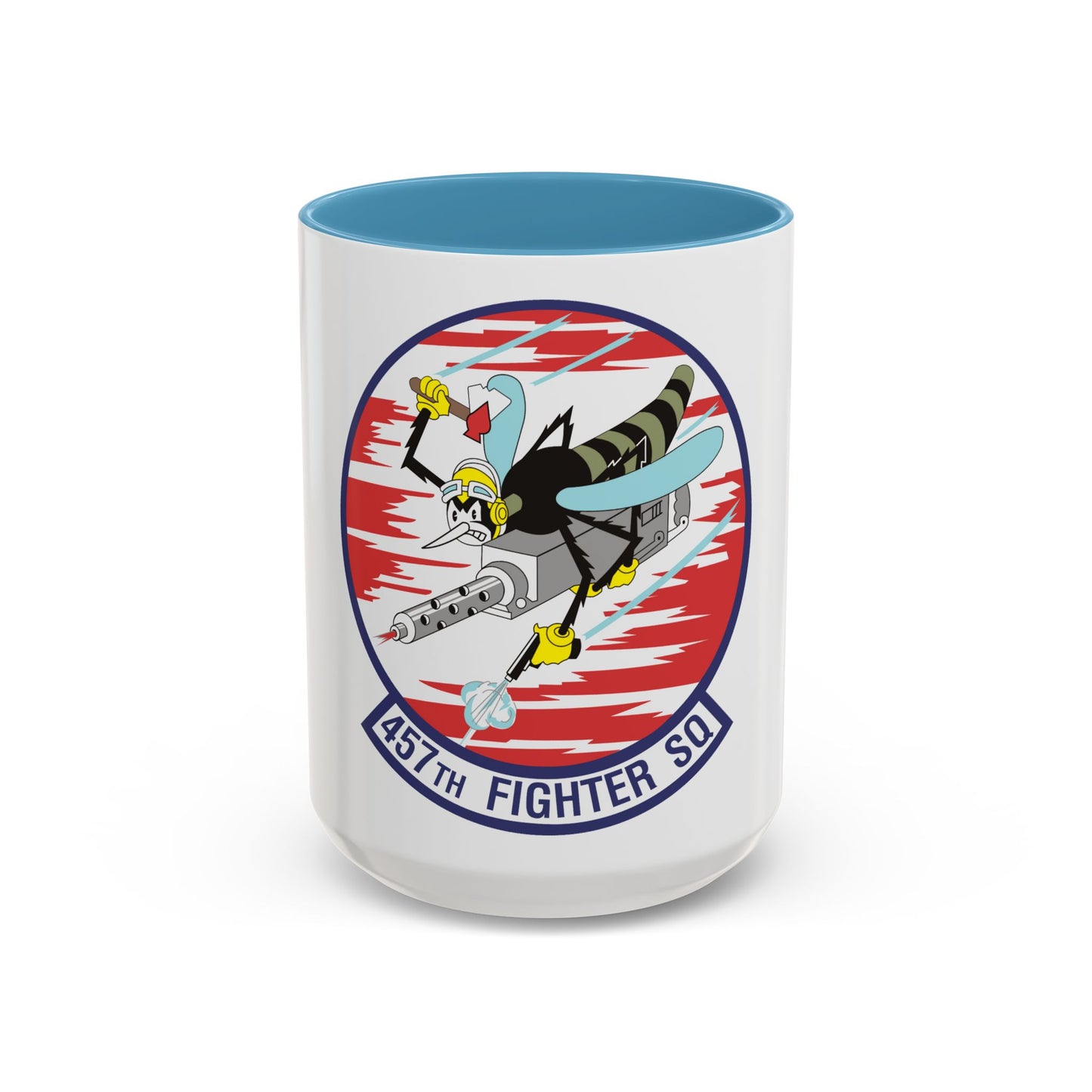 457th Fighter Squadron (U.S. Air Force) Accent Coffee Mug