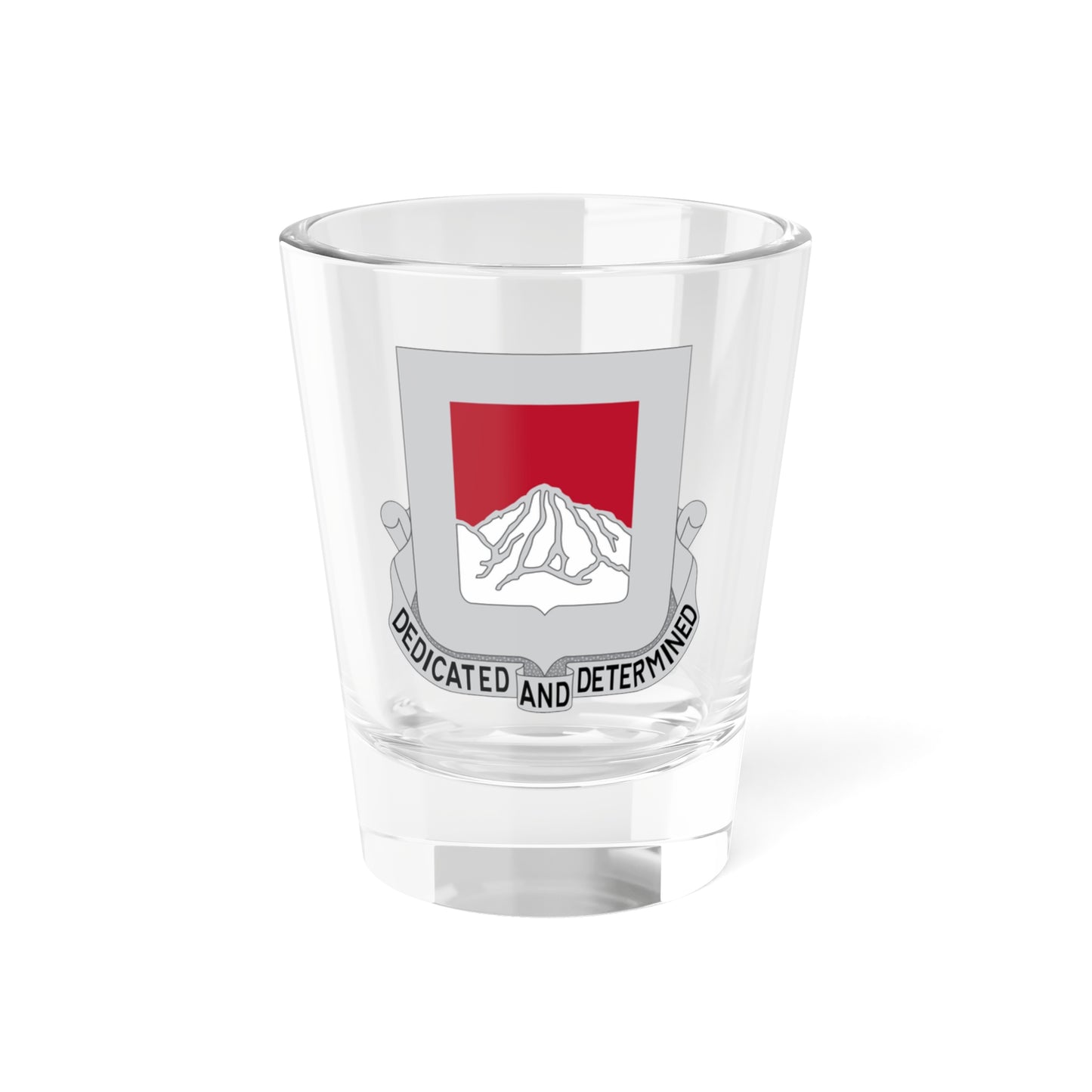 237 Engineer Battalion (U.S. Army) Shot Glass 1.5oz